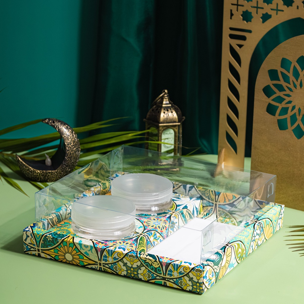 

Hampers Box Ramadhan + Sekat (25x25cm) - per 6pcs