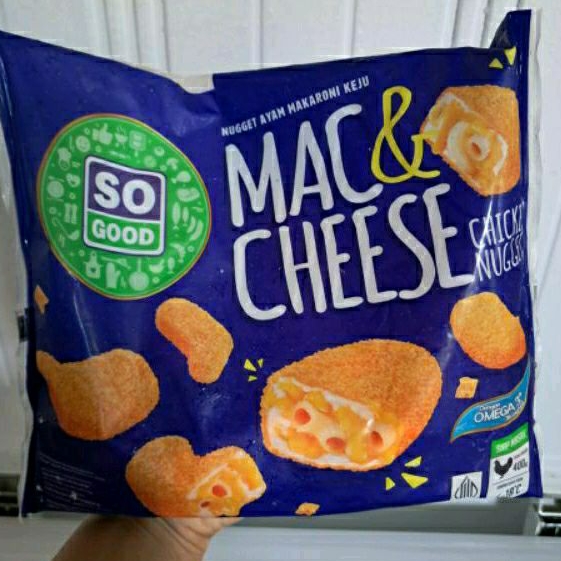 

So Good Chicken Nugget Mac & Cheese ( Nugget Ayam Makaroni keju ) 400gr