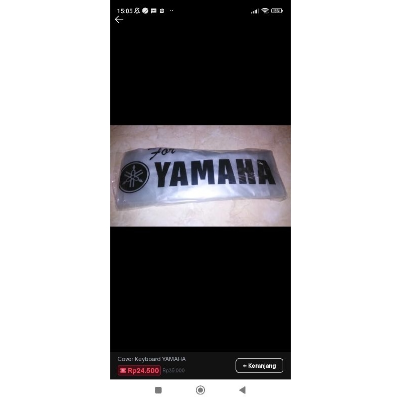 COVER KEYBOARD YAMAHA