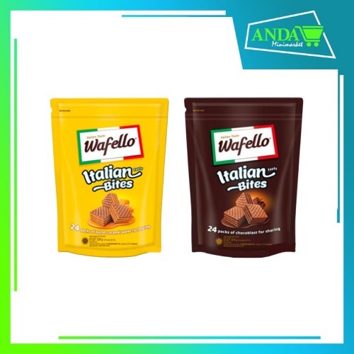 

ANDA Roma Wafello Wafer Kemasan Pouch 234gr