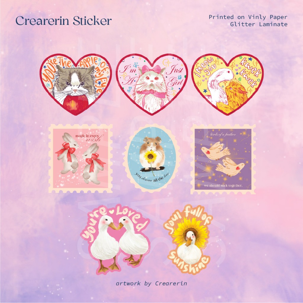 

Crearerin Sticker/ Sticker Decorative