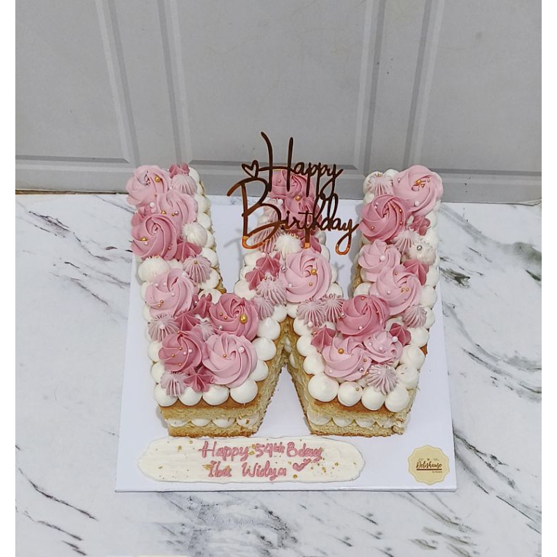 

PO H-2 CAKE HURUF KUE ULANG TAHUN HURUF/ANGKA MURAH AESTHETIC JAKARTA