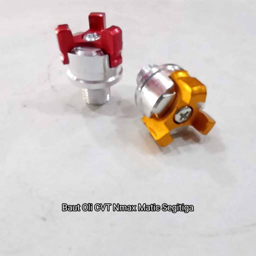 Baut Oli CVT NMAX Matic Segitiga Variasi Murah