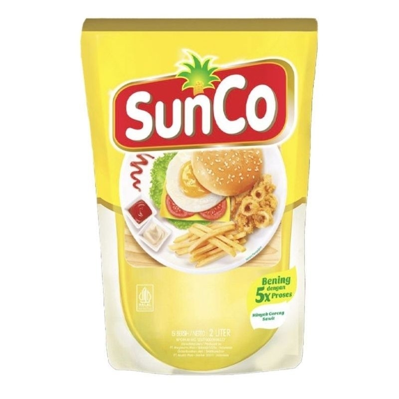 

Minyak Goreng Sunco 2 Liter dan 1 Liter Cooking Oil