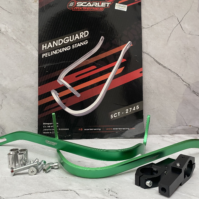 Handguard Handgad Scarlet Handguard Handgad Tulang Scarlet Racing Supermoto