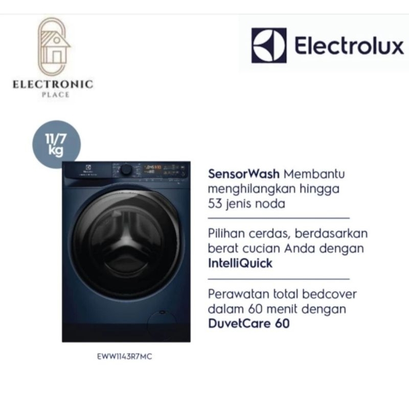 ELECTROLUX EWW1143R7MC Washer Dryer 11/7kg