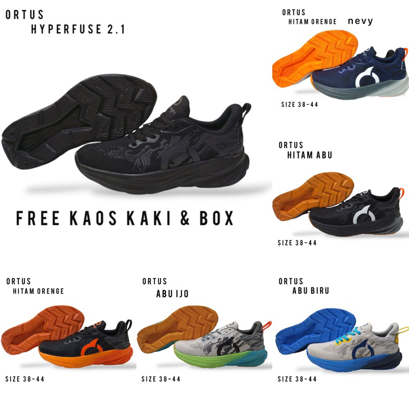 Sepatu Ortus Hyperfuse 2.1 Sepatu Olaraga Running Ortus Hyperfuse 2.1