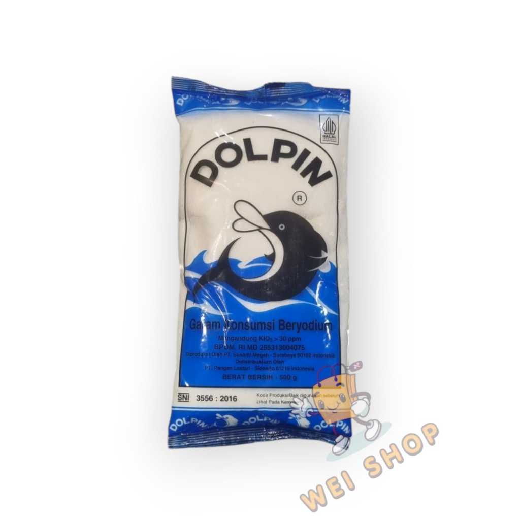 

Garam Dolphin 500 GRAM / Garam Konsumsi Beryodium Dolphin 500 GRAM