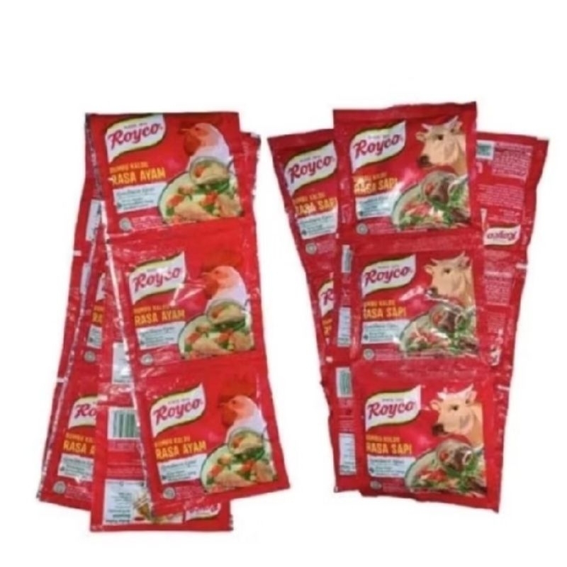 

Royco Ayam dan sapi 1 renteng ( Isi 12 )
