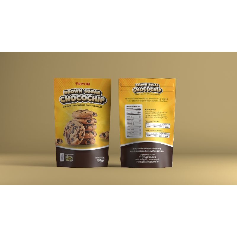 

Brown Sugar Choco Chip Cookies 150 Gram