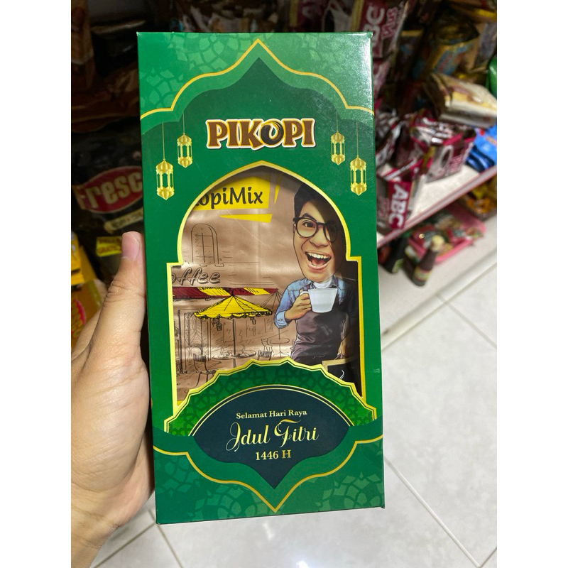 

Pikopi 3in1 kopi mix per renceng isi 9 + free dus hari raya