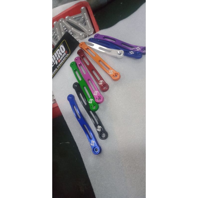 breket tiang knalpot ninja cnc