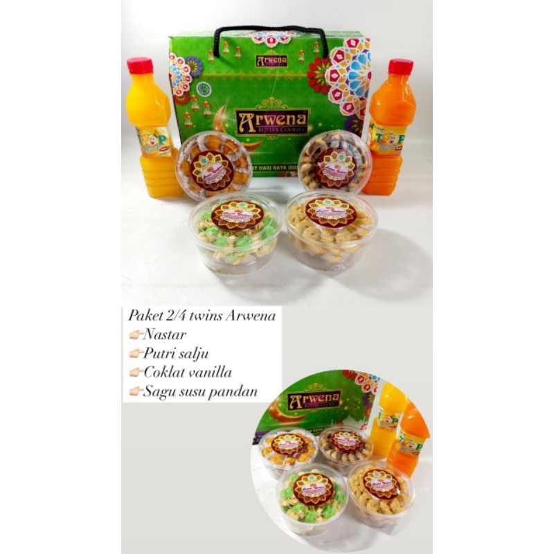 

23. HAMPERS CANTIK LEBARAN (ARWENA 2 SYRUP 4 KUE) KUALITAS TERJAMIN HARGA TERJANGKAU