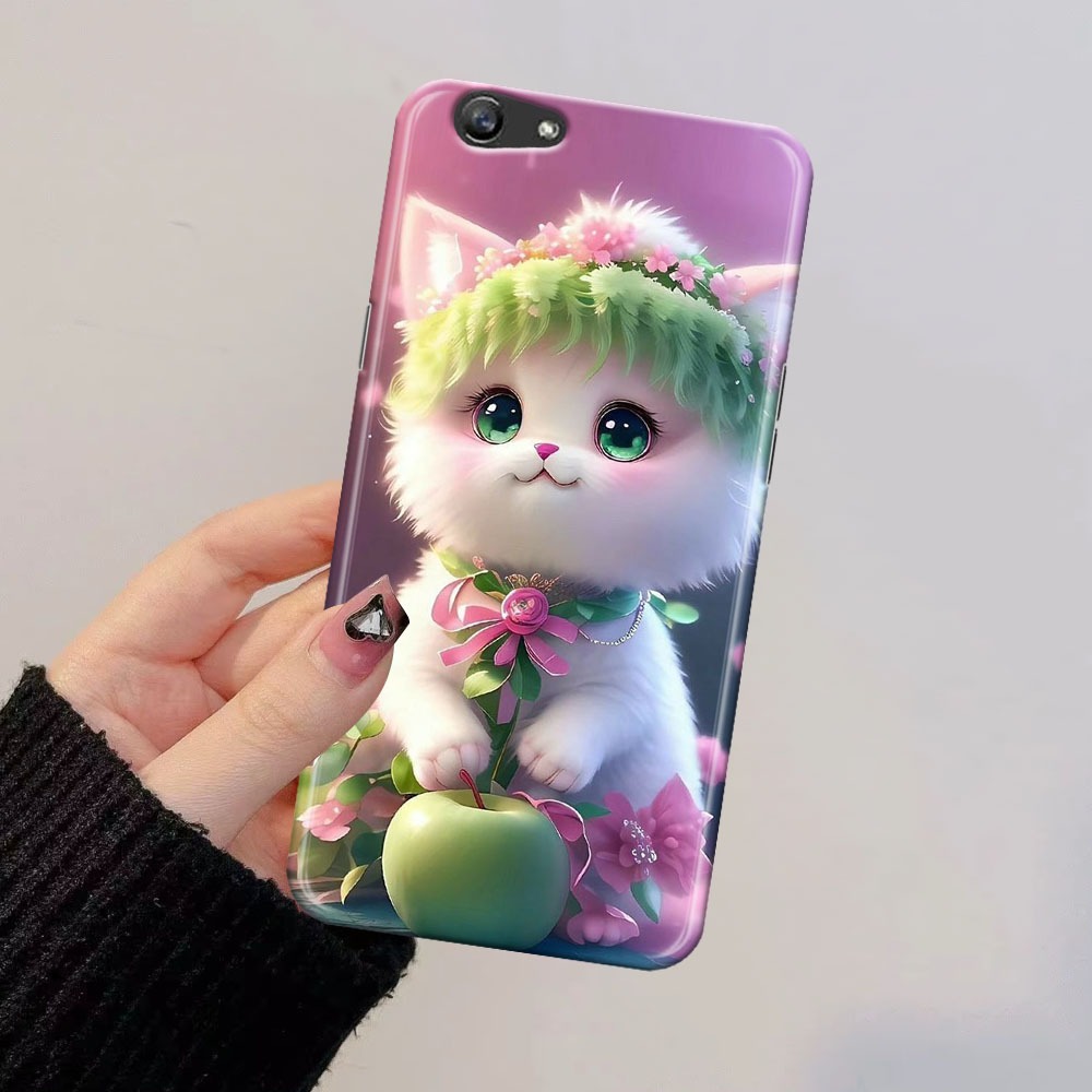 Case Oppo F1s - Fashion Printing Kucing - Hardcase, Case Murah, Cassing HP, Promo Case - Bisa COD
