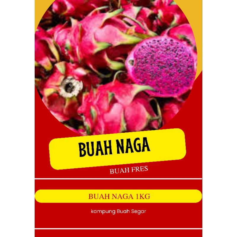 

Buah naga premium 1kg isi 1-2 buah