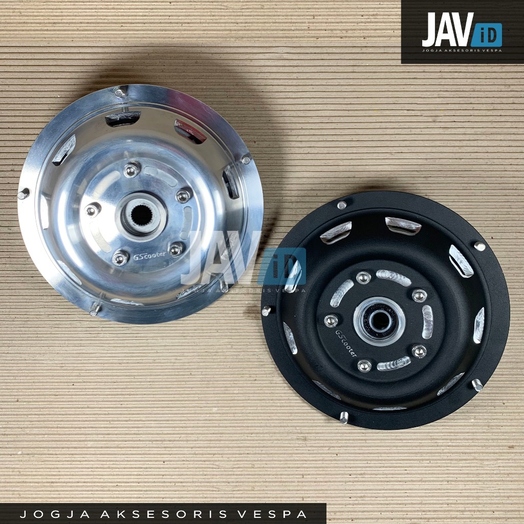 UFO GSCOOTER PAKET TROMOL ADAPTER VESPA NON CAKRAM RING 10