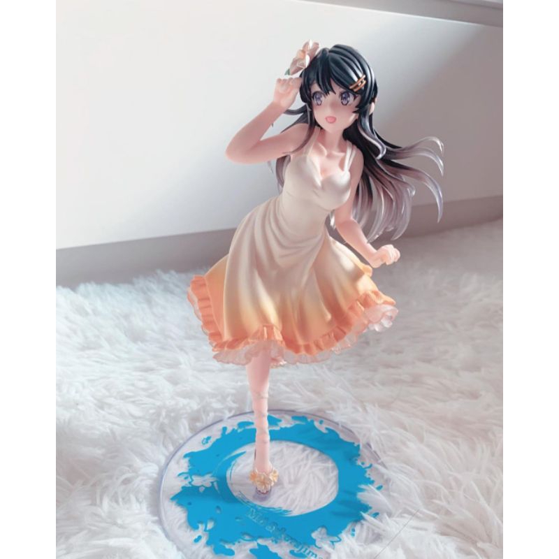 Figure Anime Mai Sakurajimai edisi summer, Bunny Girl Seishun Buta Yarou, Original Japan Figure 100%