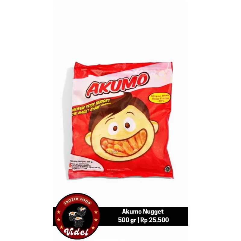 

AKUMO chicken nugget 500gr (Free packing)