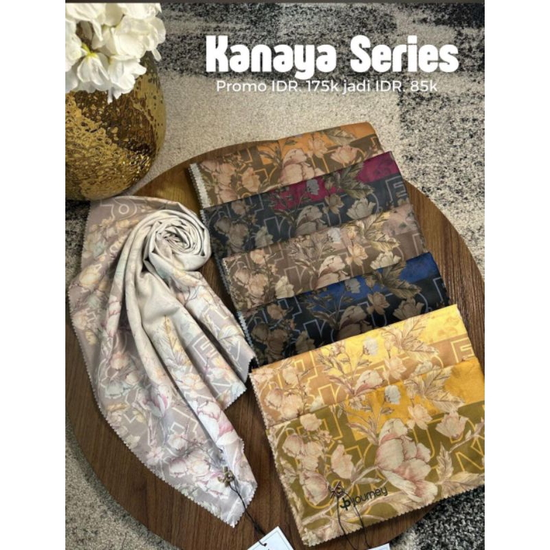 NEW MOTIF KANAYA SERIES JOURNEY SCARVES/ KANAYA JOURNEY SCARVES ORI
