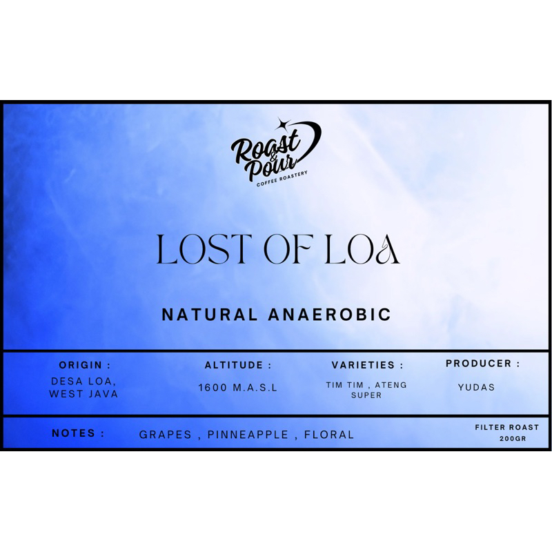 

Kopi Arabika LOST OF LOA Single Origin Specialty