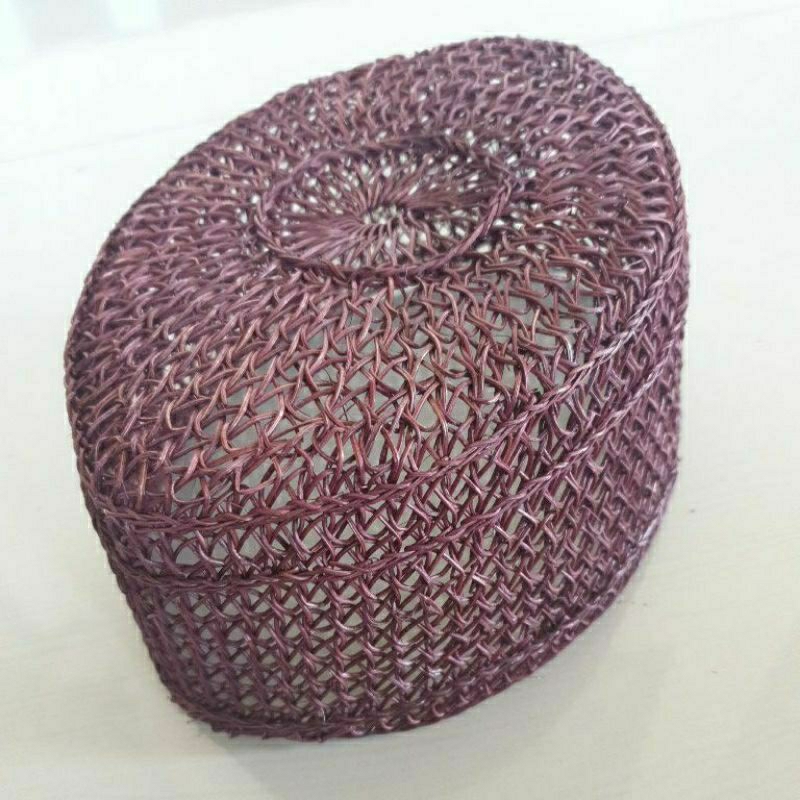 Peci Rotan songkok Rotan  khas kalimantan