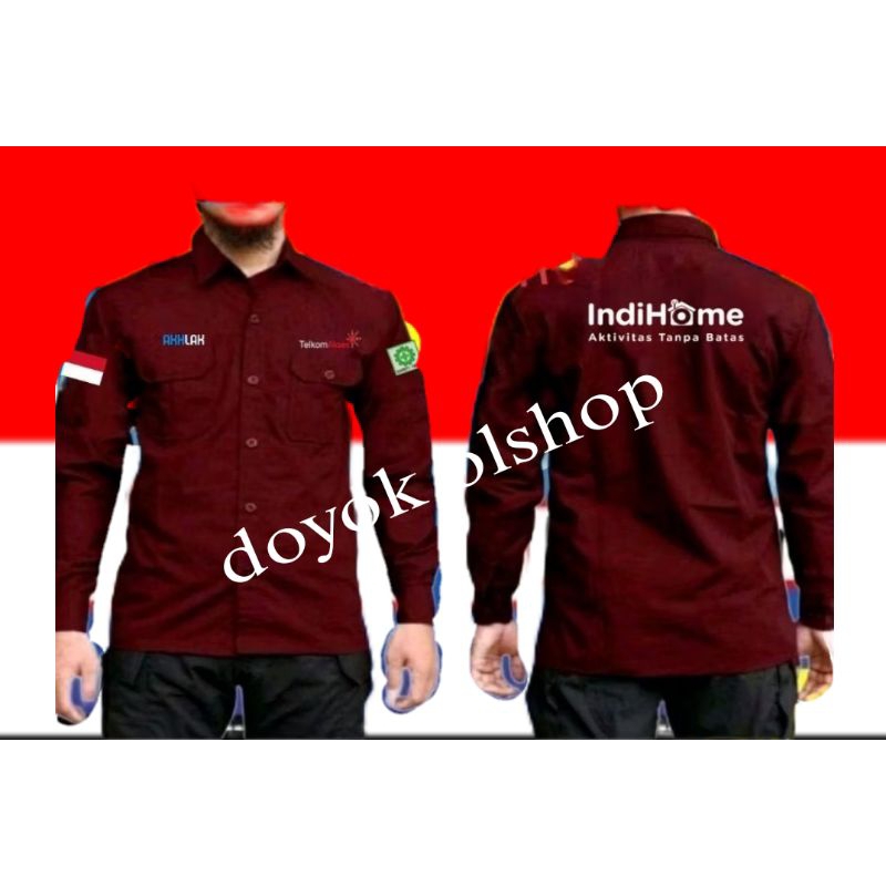 kemeja indihome seragam indihome PDH indihome kemeja kerja indihome seragam kerja indihome PDH kerja