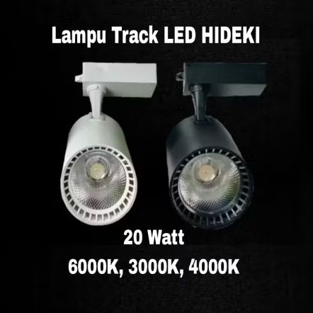 Lampu Track LED Spot Light Lampu Sorot LED REL 20W  20 watt HIDEKI