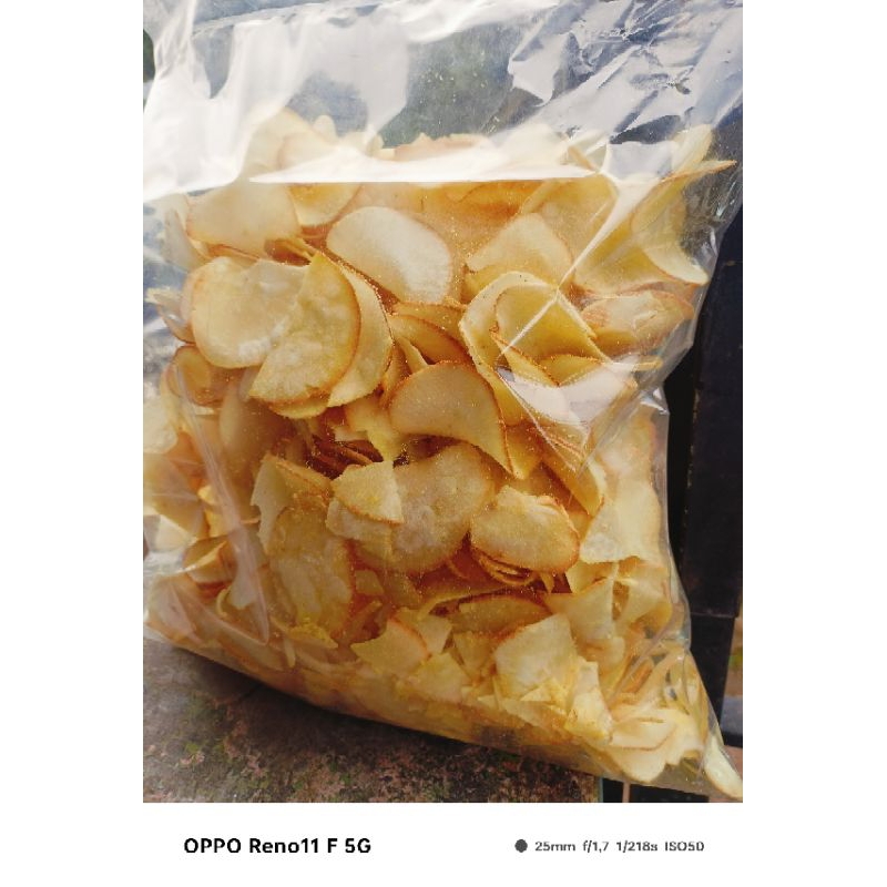

Kripik Singkong Rasa Jagung Manis 1kg Snack Cemilan Singkong Kering