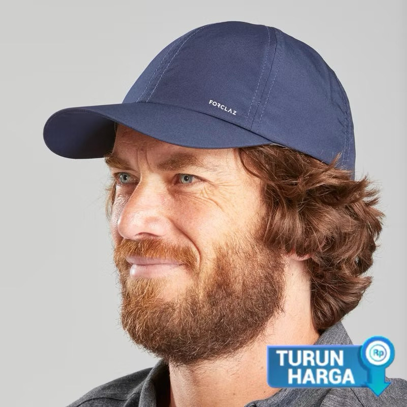 Decathlon Forclaz Topi Biru Tua