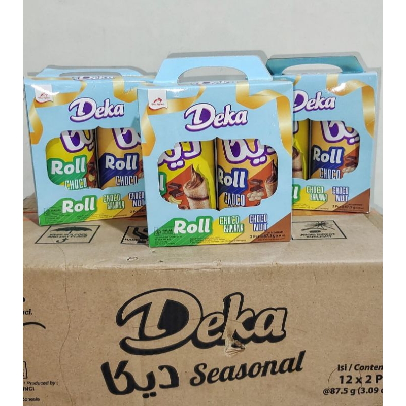 

Deka Wafer Roll Isi 2 Kaleng Hampers Lebaran