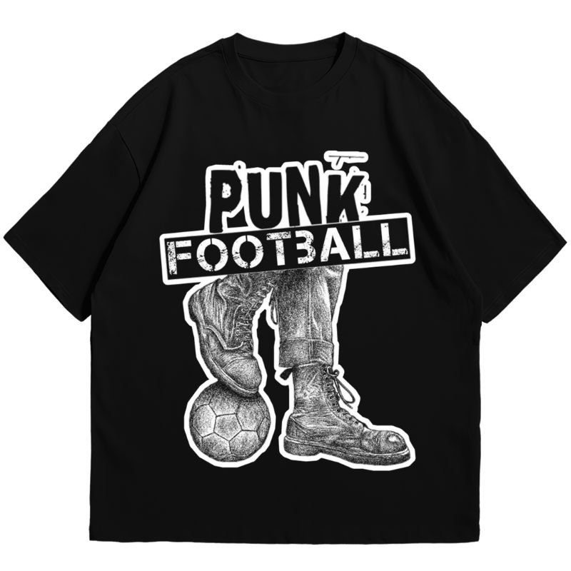 KAOS PUNK FOOTBALL | T-SHIRT PUNK ROCK STYLE | KAOS BAJU SUPORTER HOOLIGAN