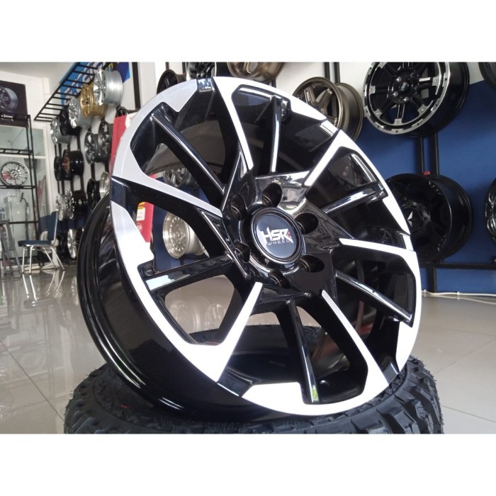 velg hsr wheel velg diskon termurah r18 lubang 6x139 hsr hollo r18 lebar 8 et25
