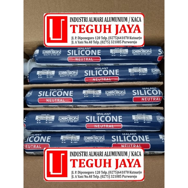 LEM SEALANT SOSIS DEKSON NETRAL HITAM DAN PUTIH