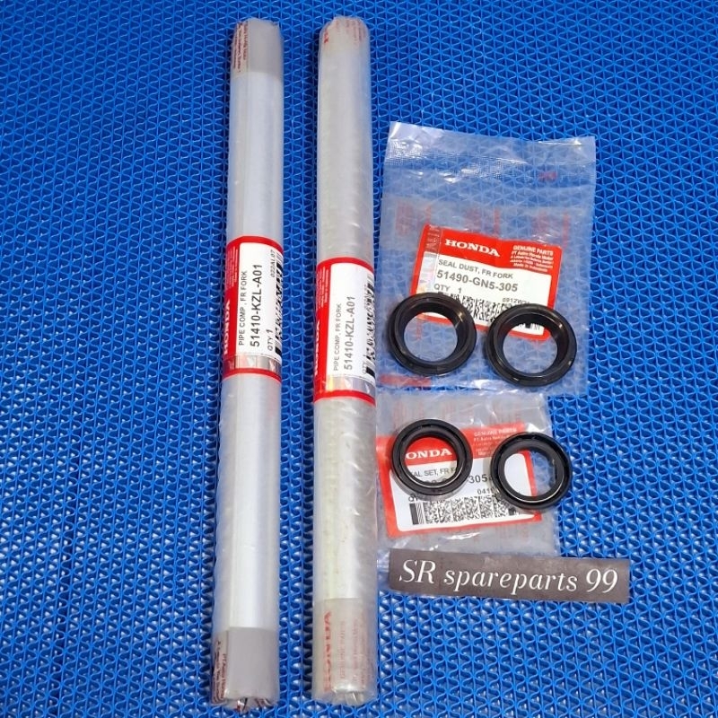 As Shock Depan + SIL Shock & SIL ABU Honda Beat Fi/Beat Pop/Scoopy Fi/Spacy ORI (KZL