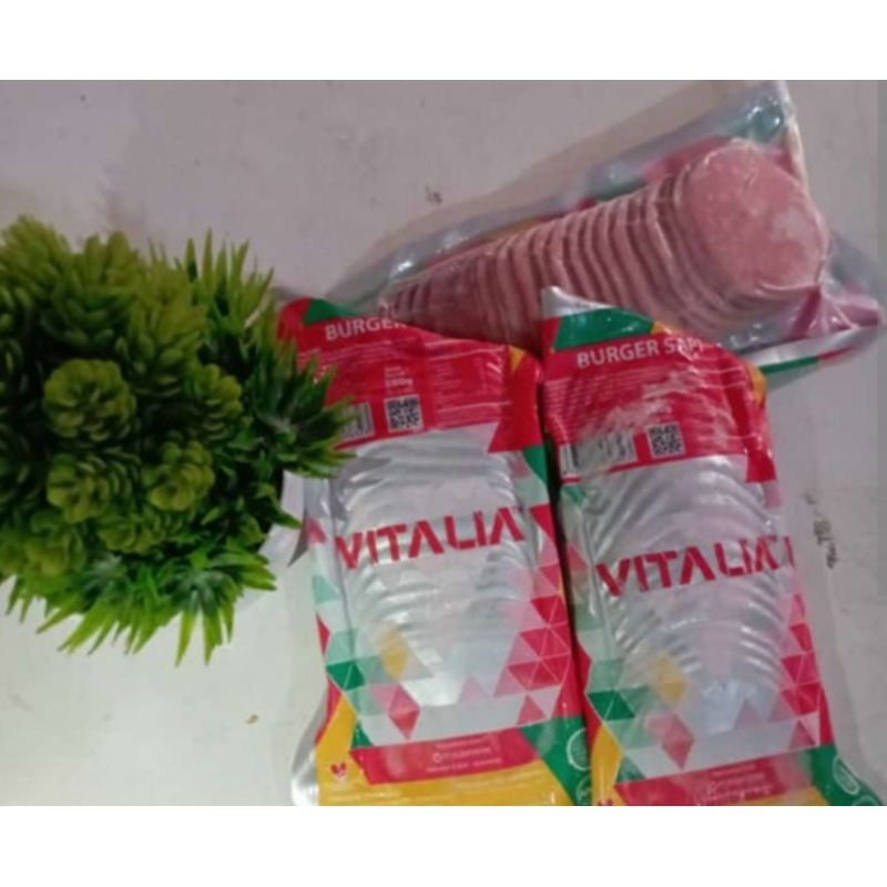 

VITALIA Smoke beef burger 250G || 10 pcs