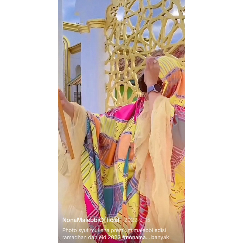 Nona Malebbi Official , Mukena lagosi makassar , yellow PL