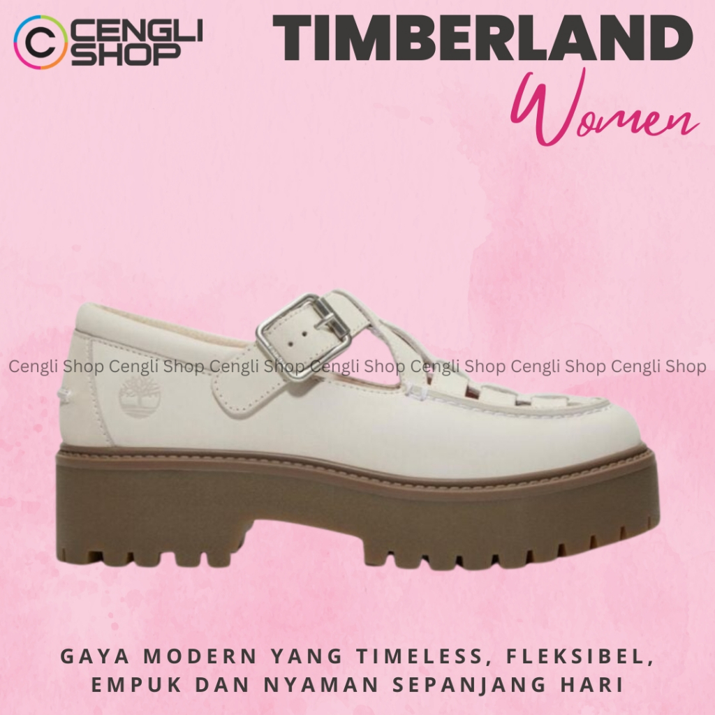 SEPATU TIMBERLAND WANITA ORIGINAL SLIP ON LOW CUT BOOT BOOTS KULIT ASLI ORI TW26