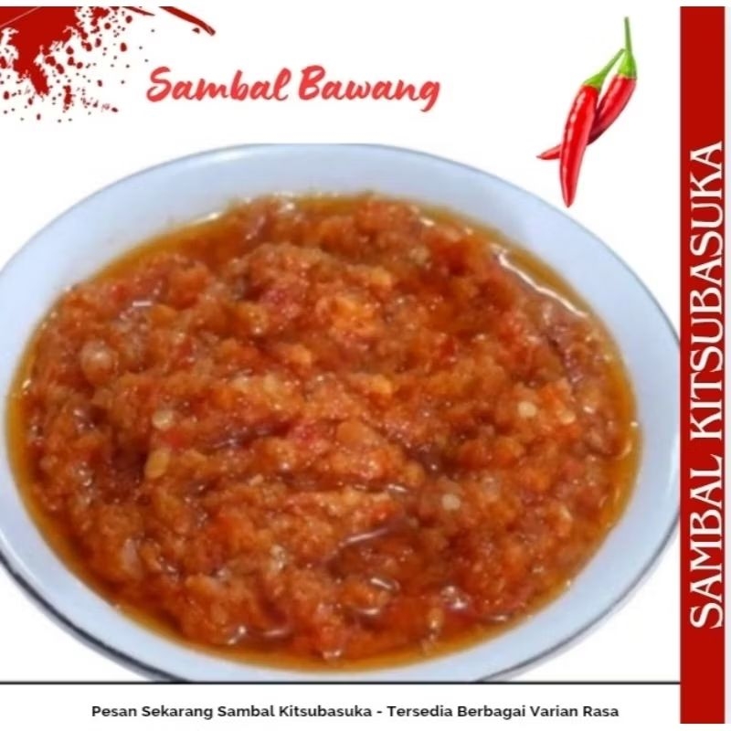 

Sambal Kitsubasuka - Sambal Bawang