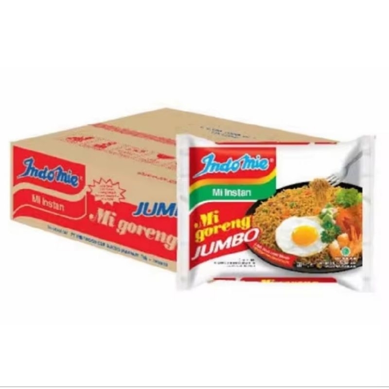 

Indomie goreng instan Jumbo 5Pcs