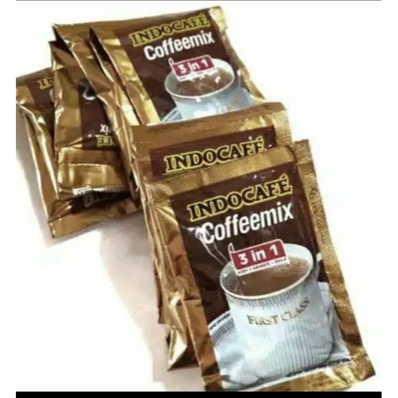 

Kopi INDOCAFE MIX 1 renceng 10 pcs