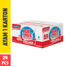 

POP MIE AYAM 1 DUS ISI 24 PCS /75GR