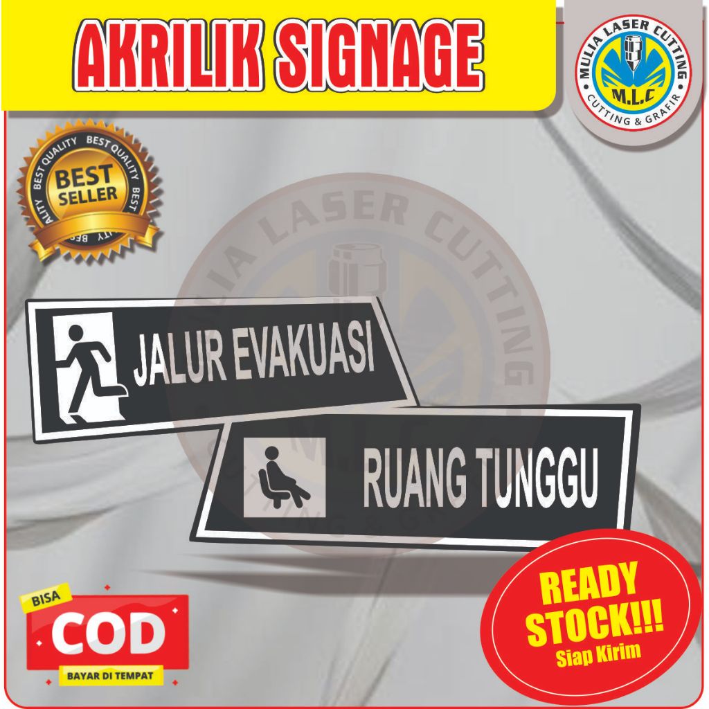 

AKRILIK SIGNBOARD CUSTOM l PENANDA RUANGAN CUSTOM AKRILIK l NAMA TULISAN BISA DI CUSTOM