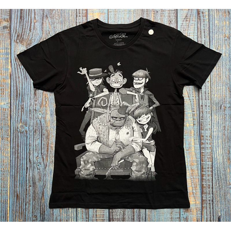 Kaos T-Shirt Band Gorillaz - George Spray Official Merchandise
