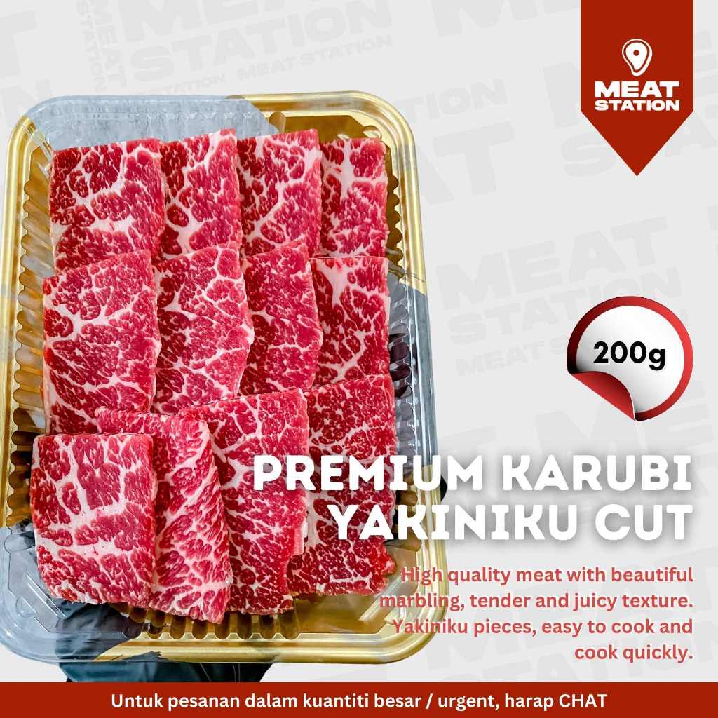 

Premium Karubi Yakiniku Cut 200g / Beef Slice/ Daging Sapi / Daging Shabu-Shabu / Daging Grill
