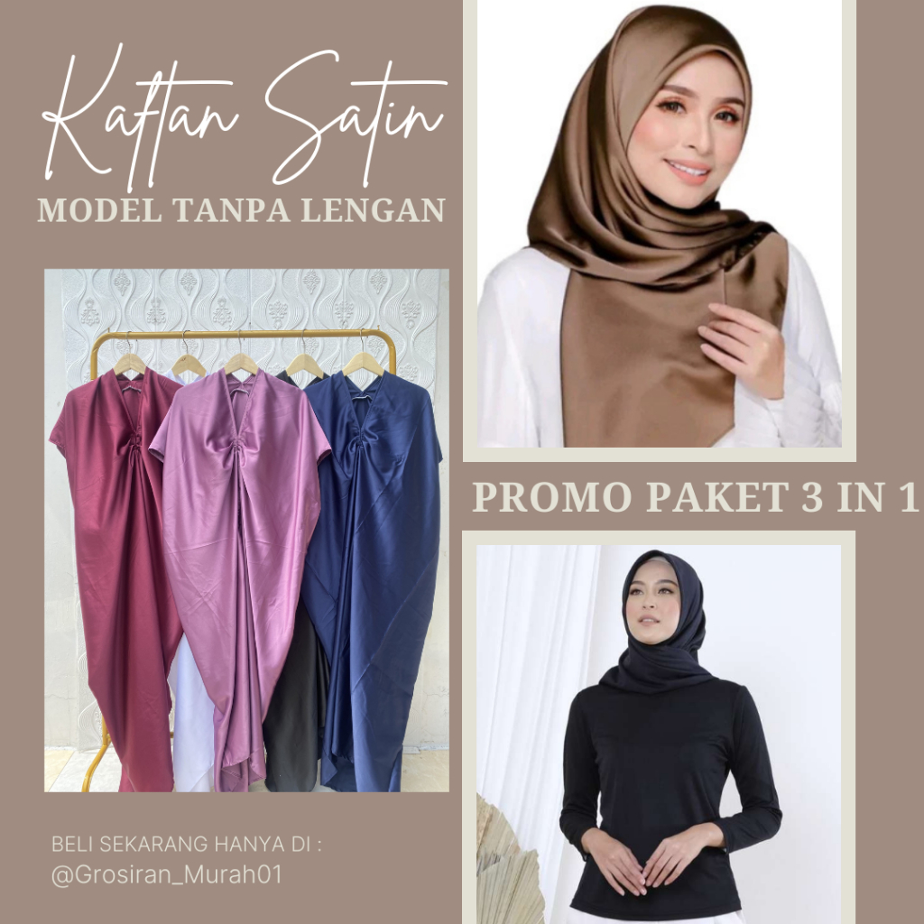 Kaftan Polos Satin Velvet Premium Wanita Kaftan Pesta Dress Kaftan Kondangan KAFTAN RAYA One set kaf