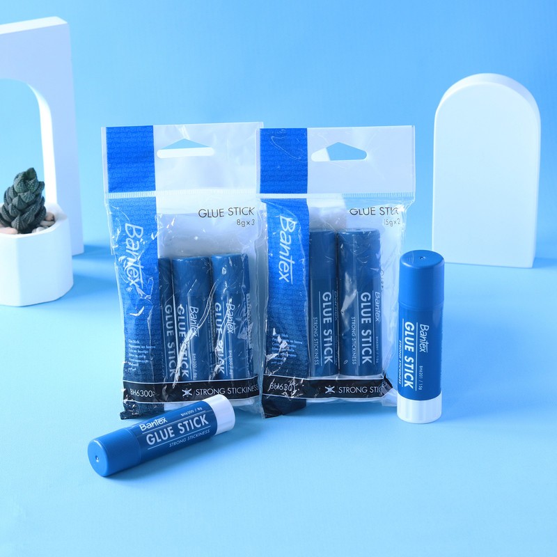 

[Terminal Stationery 01] Bantex Glue Stick / Lem Stik Daya Rekat Kuat dan Tidak Beracun Isi Satu Set