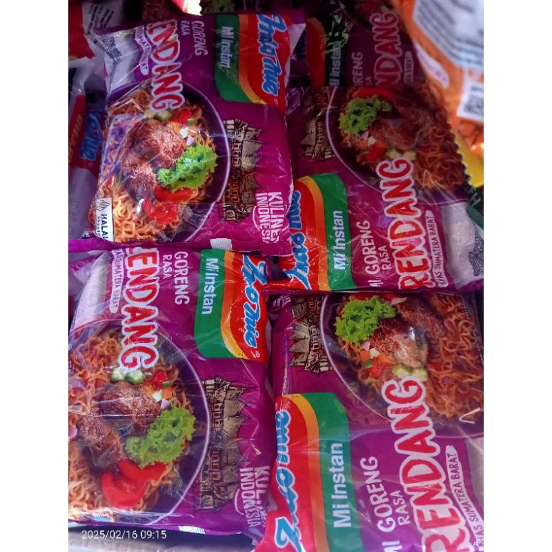 

mie Indomie rendang kemasan 1 duss