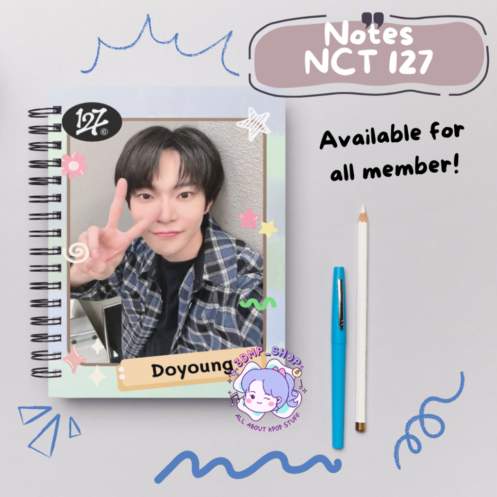 

Notes Buku Tulis NCT127 Permember Doyoung Haechan Jaehyun Johnny Mark Jungwoo Yuta Taeyong