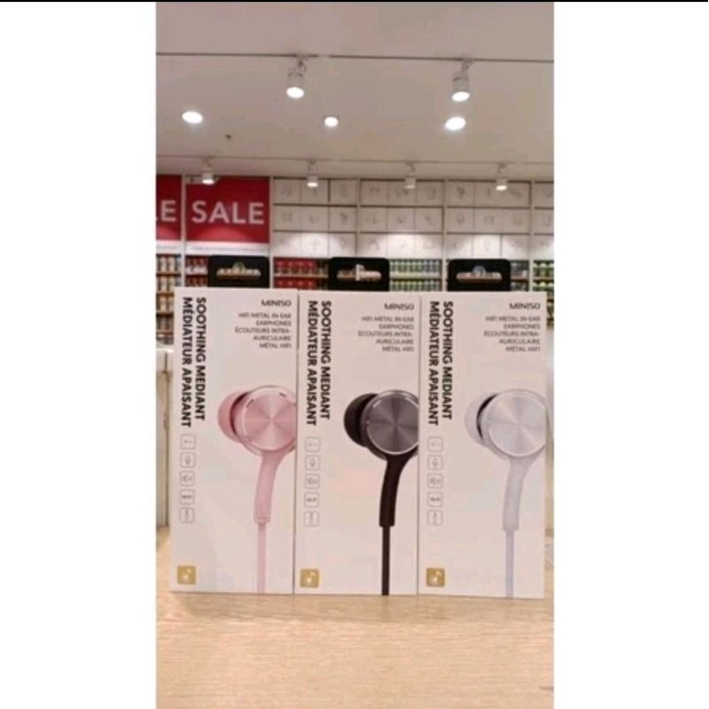MINISO HIFI METAL EARPHONE MINISO HEADSET