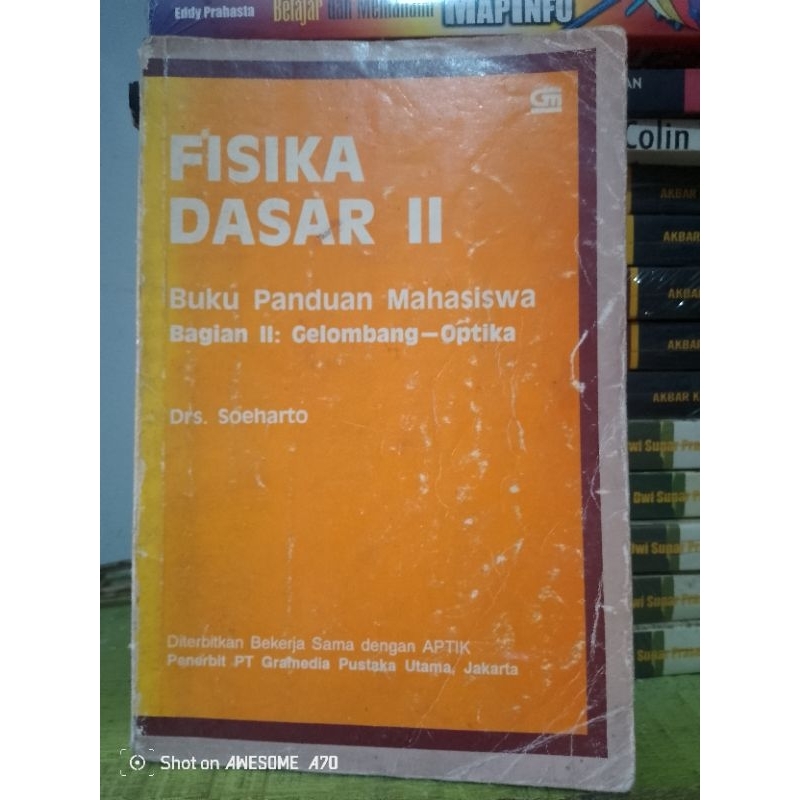buku bekas original fisika dasar 2